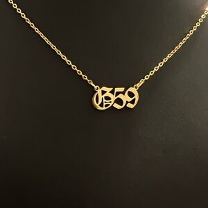 G59 18k Gold Plated Stainless Steel Necklace